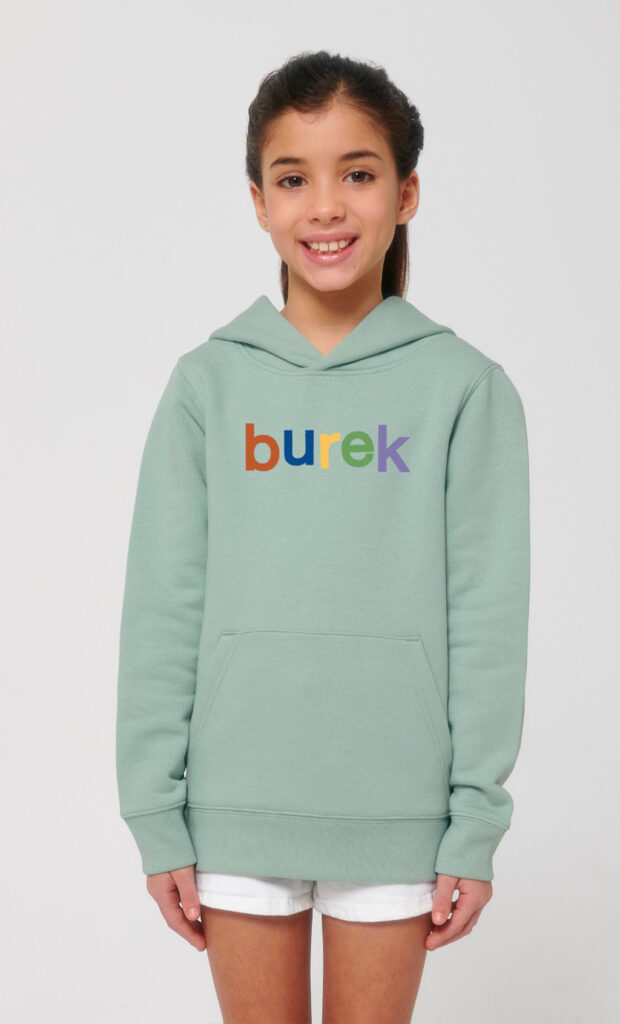 BUREK JUNIOR PREMIUM HOODIE – ALOE